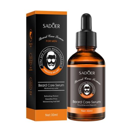 Ulei de ingrijire pentru barba SADOER, 30 ml, hranire profunda, netezire, pentru barbati