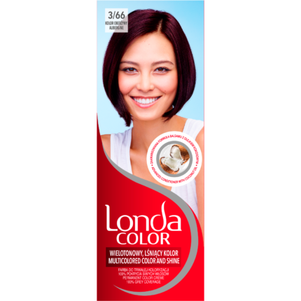 Vopsea de par permanenta Londa 3/66 Violet, 110ml