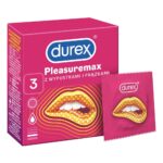 Prezervative Durex PleasureMax, cutie cu 3 bucati – imagine 2