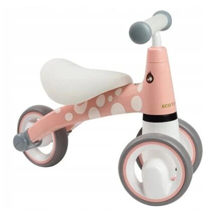 Mini bicicleta de echilibru Sersimo, roz, 50x22x39 cm, pentru fete, fara pedale