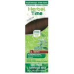 Crema Coloranta pe Baza de Henna Herbal Time, nuanta 7 Negru Natural, 75ml – imagine 2