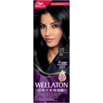 Vopsea de par permanenta Wellaton Negru 2/0, 110ml