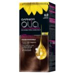 Vopsea de par permanenta fara amoniac Garnier Olia 8.13 Sandy Blonde, 112 ml – imagine 6