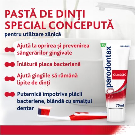 Pasta de dinti parodontax Classic, 75 ml – imagine 2