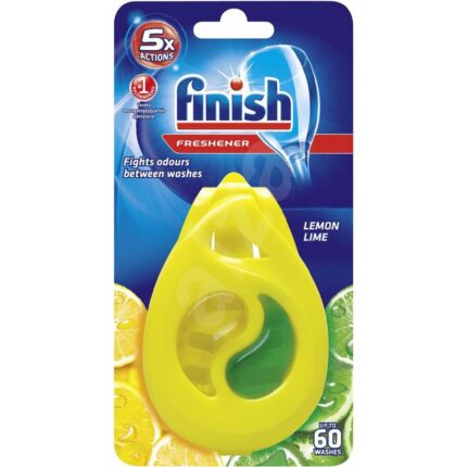 Odorizant pentru masina de spalat vase, Finish, Citrice, 60 de spalari – imagine 2