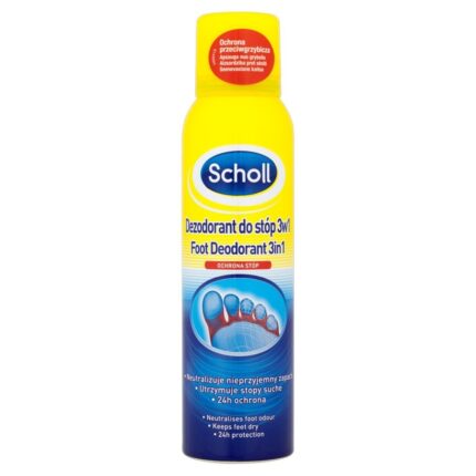 Spray pentru picioare Scholl 640464, 3in1, 150 ml