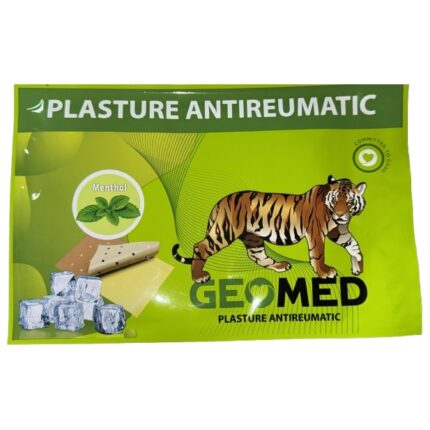 Plasture antireumatic cu mentol Geomed, efect racoritor, 12x18cm, 1 bucata