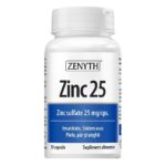 Supliment alimentar Zinc 25 sulfat de zinc 25 mg/cps, Zenyth, 90 capsule – imagine 2