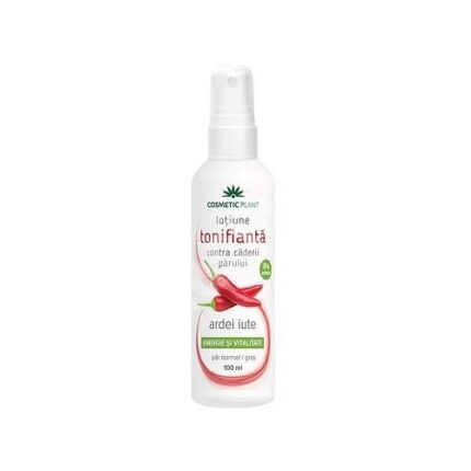 Lotiune tonifianta contra caderii parului ardei iute 100 ml – imagine 2
